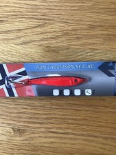 Ron Thompson - 21g Sea Jig Lure Pirk Sea Fishing Cod Bass Pollack Red & Black