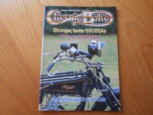 Classic bike magazine - bike,