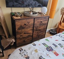 Industrial bedroom dresser - industrial,