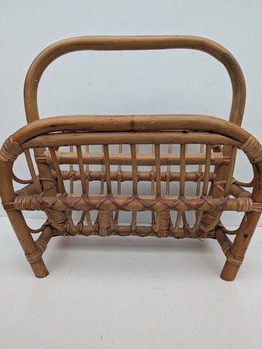 Bamboo magazine rack - bamboo,