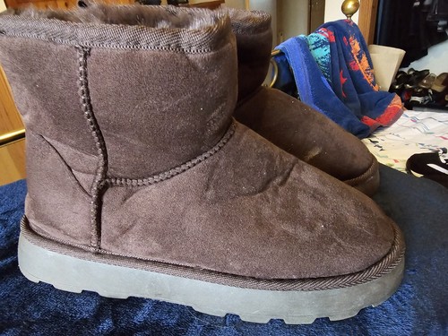 Brown style boots 5 - brown,