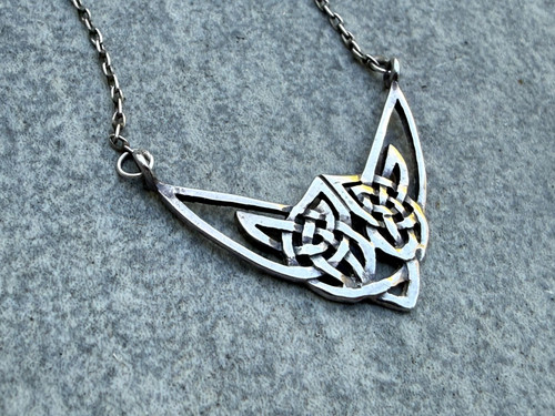 Vintage celtic knot sterling - vintage,