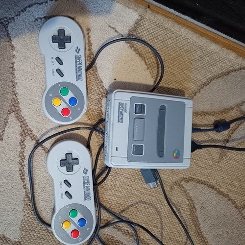 Super ninetendo snes classic - super,