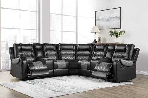Luxury 115 two tone black - luxury, two-tone