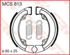 MCS813 Brake Shoes 95x25