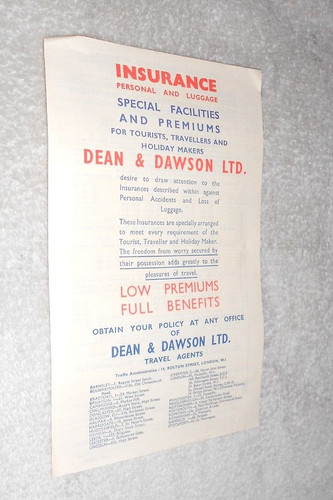 Dean dawson travel agents - dean,