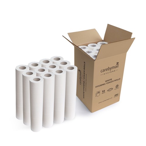 Premium white couch roll - 12, x