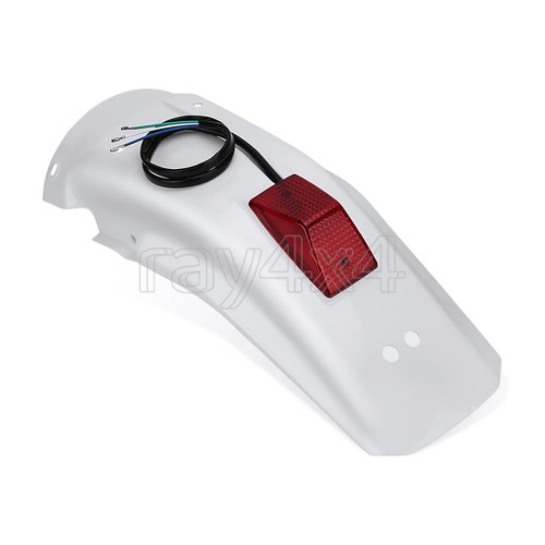 Rear fender tail light - w/tail,