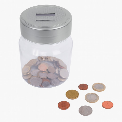 Electronic money jar - jar, digital