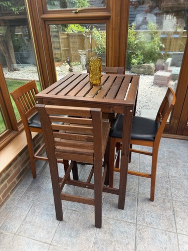 Ikea patio bistro set table - an,