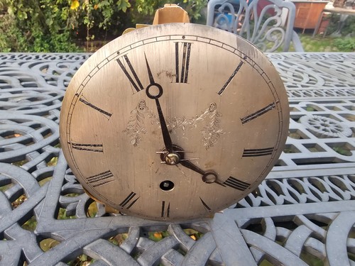 Antique fusee clock movement - fusee,