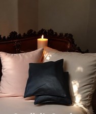 x2 Genuine Real Leather Sofa