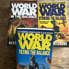 Harry Turtledove Worldwar Series Lot xThree Books Sci-fi Softcover 