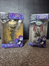 Nightmare Before Christmas Jack and Sally Head Knockers NECA