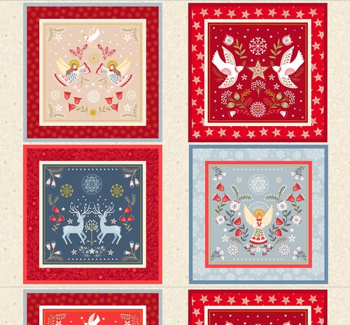 Christmas panel peace and - panel, |