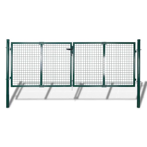 Garden mesh gate fence - garden,