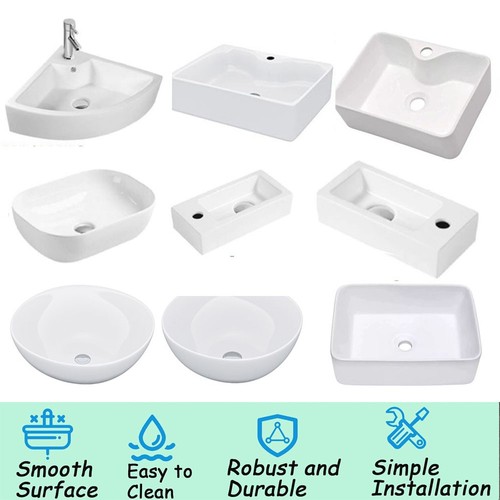 White bathroom basin - basin, sink