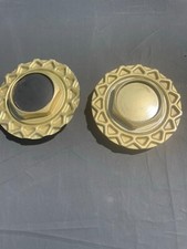 Genuine BBS Twist & Lock Alloy Wheel Centre Cap c/w  Waffle Gold P/N 0924038 E30