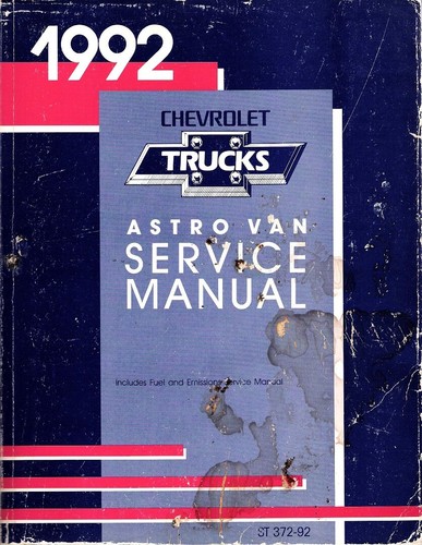 1992 chevrolet astro van - 1992,