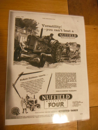 1959 nuffield universal four - 1959,