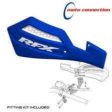 RFX PRO SERIES MX HAND GUARDS BLUE / WHITE KAWASAKI KXF250 KXF450 KX125 KX250