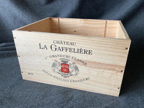 Wooden wine box crate - wooden,