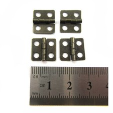 SMALL PLATED MINIATURE HINGES
