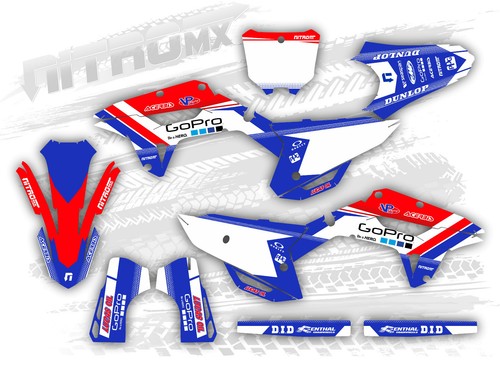 Graphics kit fits honda - fits, crf