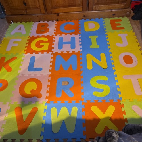 Piece alphabet play mat - alphabet,