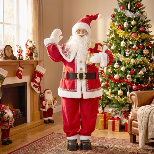 5ft life size singing santa - size,