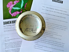 Damien Hirst SIGNED Coke Can Exhibition 2021 inc: Exhibition Ticket/Flyer