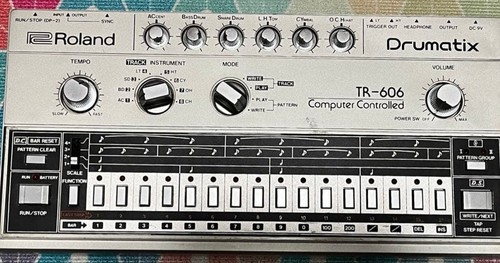 Roland 606 drumatix vintage - roland, tr-606
