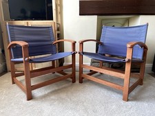 Pair of Safari Chairs Hyllinge
