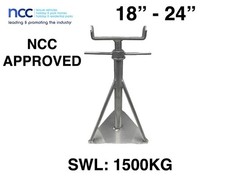 Static Caravan Axle Stands