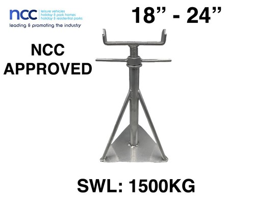 Static caravan axle stands - caravan,