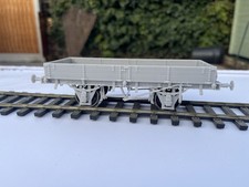 0 Gauge 7mm LMS/ BR Sole Ballast Wagon With Roller Bearings And Metal Wheels!!