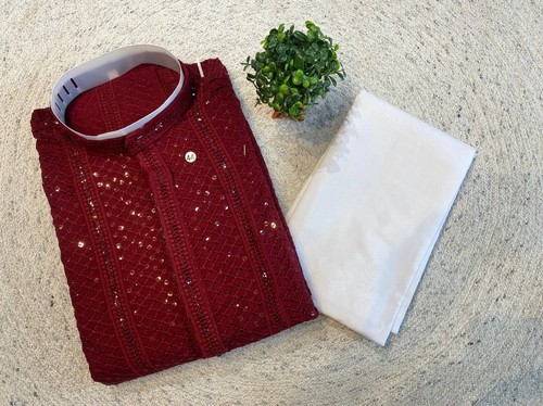 Men kurta set pakistani - men,