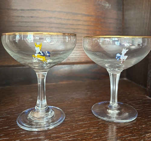 Vintage babycham coupe - babycham,