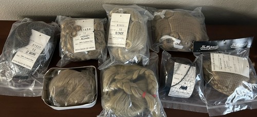 Lot girl doll wigs - doll,