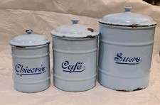 Set Of 3 Vintage French Pale