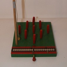 Chad Valley Vintage Pub Bar Table Skittles Game