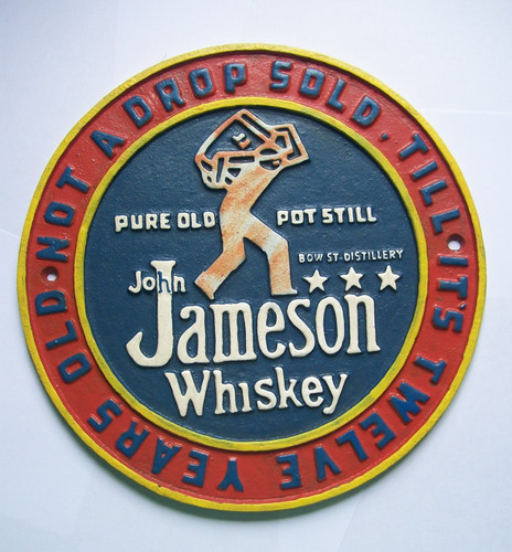 Vintage cast iron john - vintage, jameson