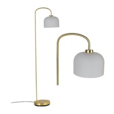 Modern Satin Brass Gold Floor