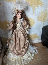 Porcelain Doll "Heather" (365) 32"(81cm) by The Knightsbridge Collection