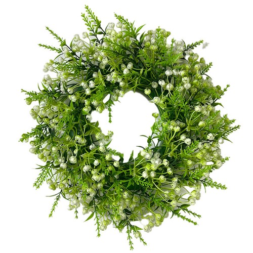 Artificial lavender wreath - wreath,