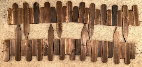 Sections staggered wood - 2,