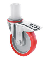 125mm Scaffold Castor with Brake Polyurethane wheel