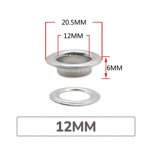Eyelet with washer leather - washer,