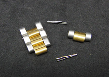 Replacement Stainless Steel Strap Links & Pins 14mm For Tag Heuer 934.208 Watch