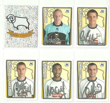 ALL 20 - DERBY COUNTY - Merlin FA Premier League 2001-02 Stickers [Unused]